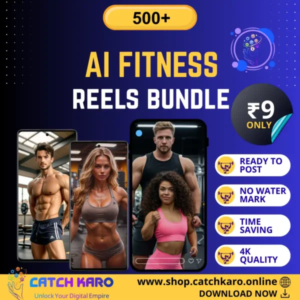 500+ Ai Fitness Reels Bundle
